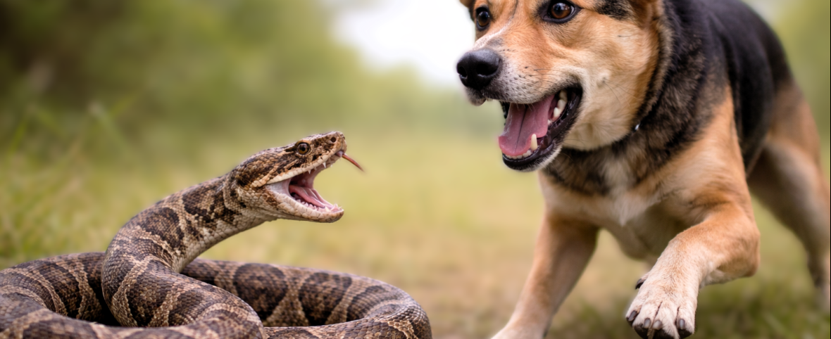 Veterinarios relevan casos de ofidismo en animales domésticos