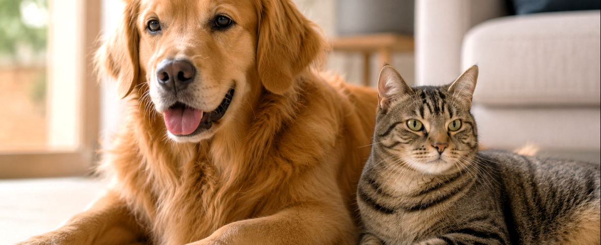 Envejecimiento de perros y gatos: el tema que muchos tutores prefieren evitar