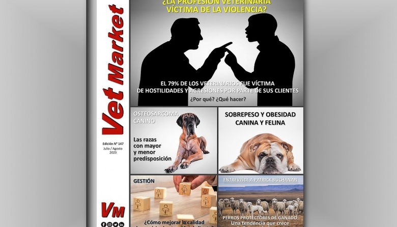 Violencia en la veterinaria, Osteosarcoma canino, Perros protectores de ganado, Gestión veterinaria y Obesidad canina y felina