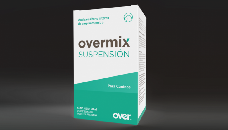 OVER presenta: OVERMIX SUSPENSIÓN, nuevo antiparasitario interno para caninos