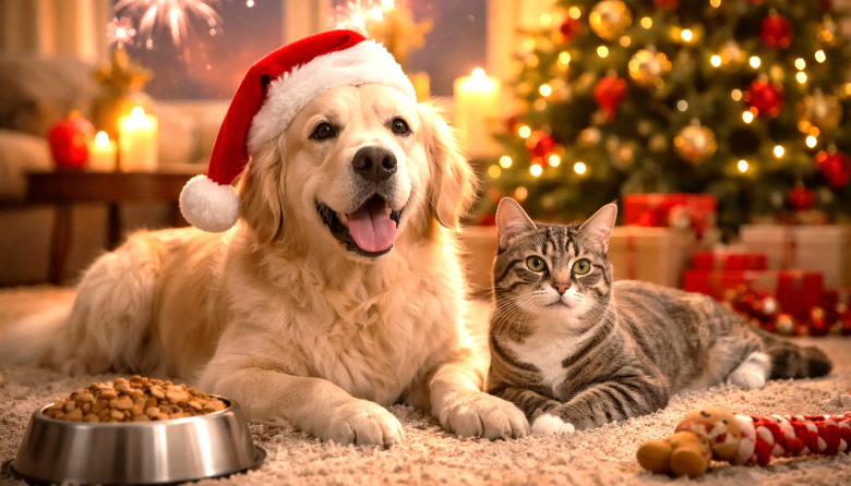 Fiestas seguras también para los animales de compañía