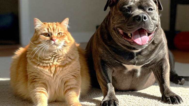 Casi la mitad de los tutores subestiman los riesgos asociados al sobrepeso de sus perros y gatos