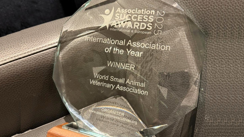 WSAVA fue galardonada con el premio "Asociación Internacional del Año"