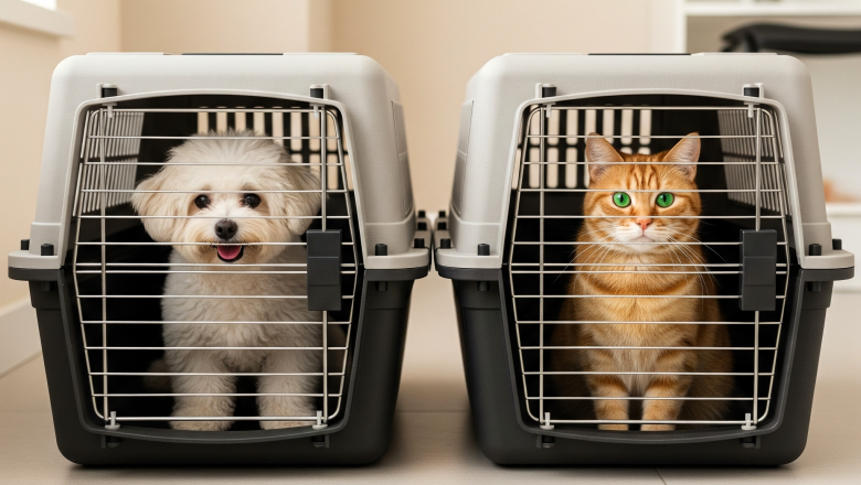 Transportar perros y gatos requiere una cuidadosa planificación
