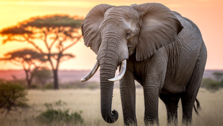 La lucha por la supervivencia del elefante