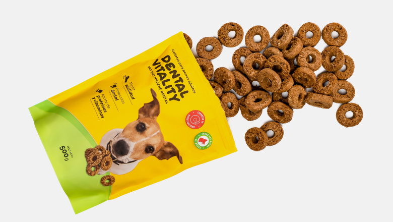 DENTAL VITALITY: Galletas dentales "premium" para perros