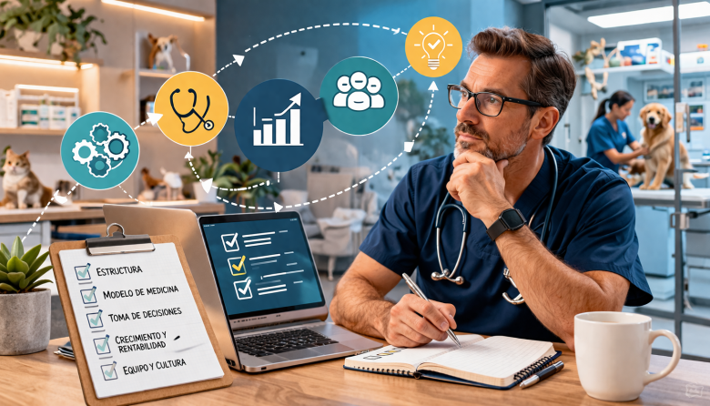 ¿En qué etapa está tu clínica hoy? Autoevaluación estratégica para clínicas veterinarias