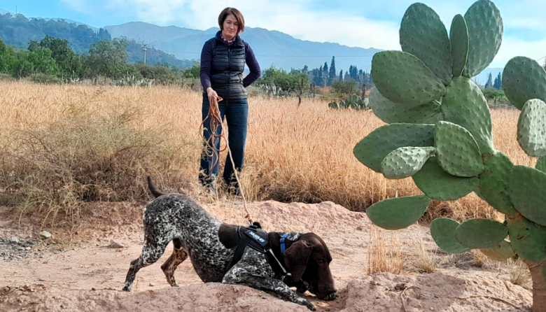 Olfato canino aplicado a la conservación de la fauna local