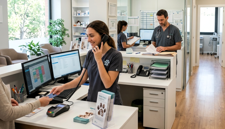 ¿Invertir dinero en contratar personal de gestión es una buena idea para una clínica veterinaria?