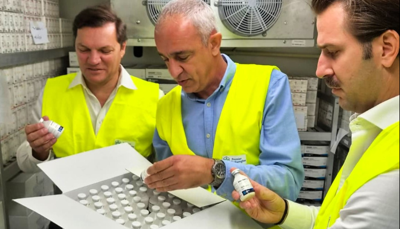 Un laboratorio argentino logra la primera exportación de vacunas a un país europeo