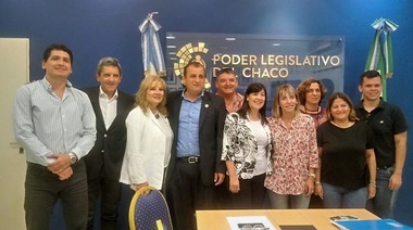 Reunión en el Poder Legislativo del Chaco