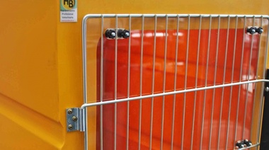 Nueva Jaula de Aislamiento y Oxigenoterapia