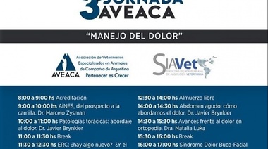Tercera Jornada AVEACA sobre Manejo del Dolor