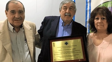 Reconocimiento al Instituto de Zoonosis Luis Pasteur