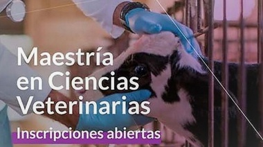 Está abierta la inscripción para la Maestría en Ciencias Veterinarias