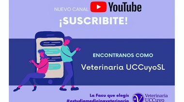 Nuevo canal veterinario online de la FCV de la UCCuyo