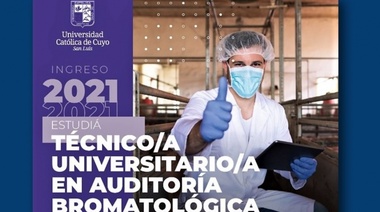 Nueva carrera y oferta virtual: Técnico/a Universitario/a en Auditoría Bromatológica