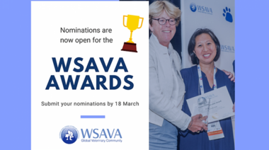WSAVA invita a los veterinarios a nominarse para los Premios 2022