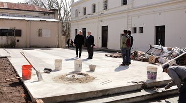 Avanzan las obras en la Facultad de Ciencias Veterinarias de la Universidad Nacional de La Plata