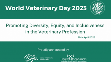 Anuncian el tema del Día Mundial Veterinario 2023