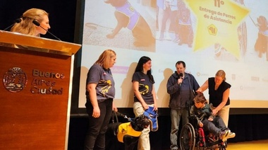 Se realizó la 11° Entrega de Perros de Asistencia a cinco nuevas familias