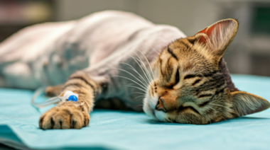 Riesgos asociados con la colocación de catéteres intravenosos periféricos en perros y gatos