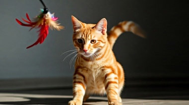 La importancia del juego diario con los gatos