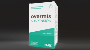 OVER presenta: OVERMIX SUSPENSIÓN, nuevo antiparasitario interno para caninos