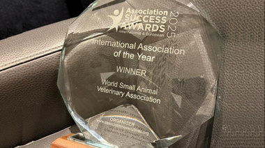 WSAVA fue galardonada con el premio "Asociación Internacional del Año"