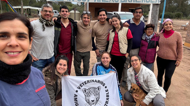 Veterinarios y Guardaparques Unidos para el cuidado de la fauna silvestre del Impenetrable Chaqueño