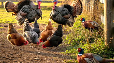 Detectan gallinas, pavos y faisanes de traspatio con influenza aviar en la provincia de Buenos Aires