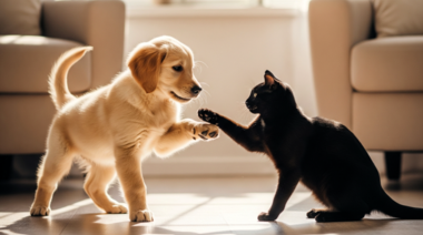 Amistades que traspasan especies: cuando un perro y un gato se convierten en mejores amigos