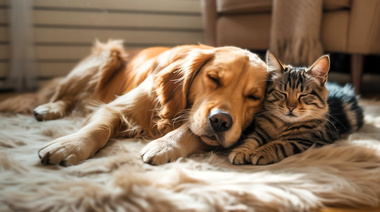 La importancia vital del sueño en perros y gatos