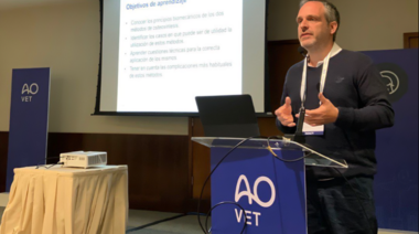 Reconocimiento internacional para un médico veterinario argentino