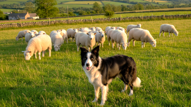 El INTA promueve un manejo ovino eficiente y respetuoso con el uso de perros de arreo