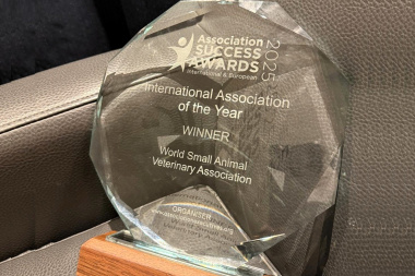 WSAVA fue galardonada con el premio "Asociación Internacional del Año"