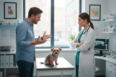 ¿Por qué algunos tutores reaccionan con violencia en la clínica veterinaria?