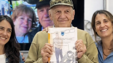 Rubén Buttafuoco se recibió de Médico Veterinario a los 82 años en la UNRC