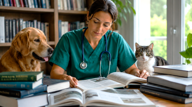 Los libros, pilares de la formación veterinaria