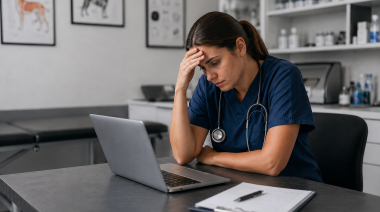 Cuando la clínica funciona… pero el veterinario no
