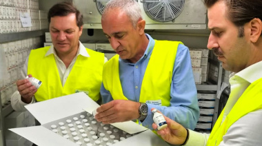 Un laboratorio argentino logra la primera exportación de vacunas a un país europeo