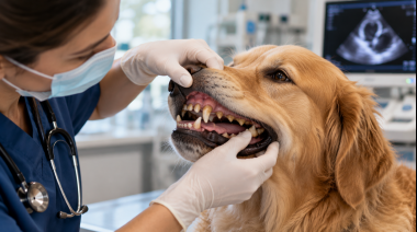 La enfermedad periodontal podría aumentar el riesgo cardiovascular en perros