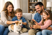 Cómo la convivencia con perros y gatos transforma la dinámica familiar