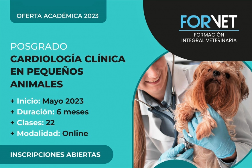 Mayo 2023 - Posgrado Cardiología Clínica en Pequeños Animales
