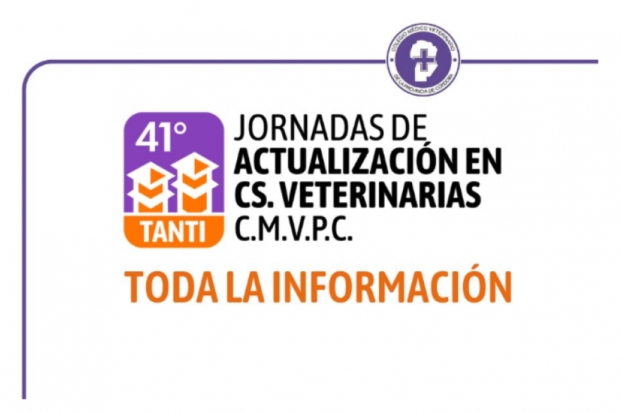 1 al 3 de Noviembre - Jornadas de Actualización en Cs. Veterinarias, Córdoba