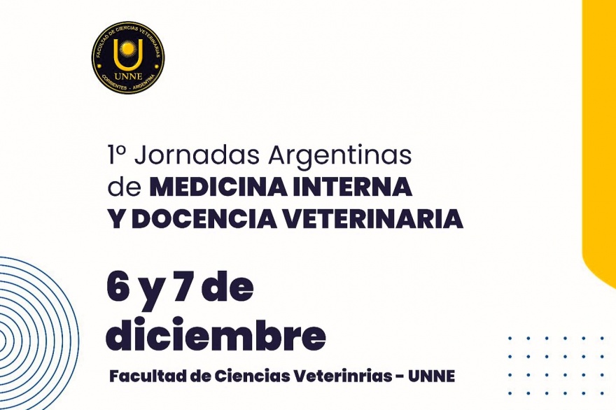 6 y 7 de Diciembre - Jornadas en la FCV-UNNE