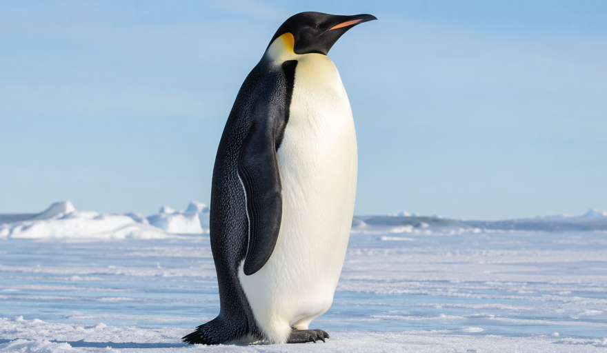 La UICN ha clasificado “en peligro” al pingüino emperador