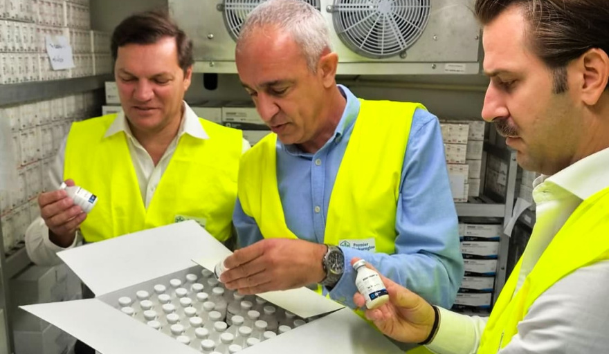 Un laboratorio argentino logra la primera exportación de vacunas a un país europeo